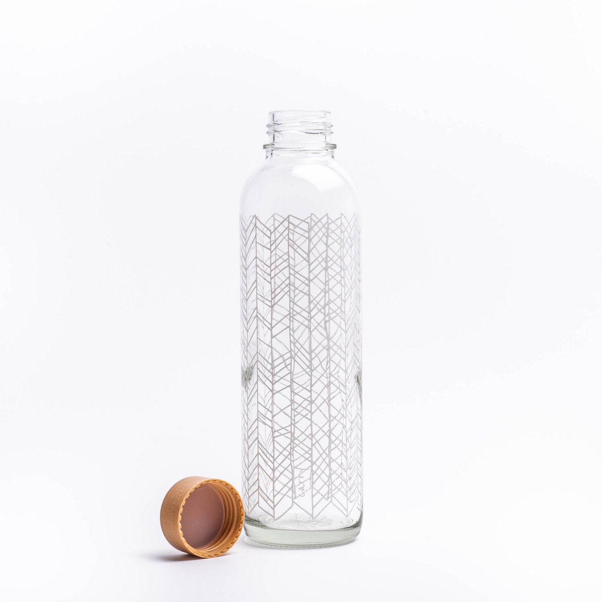 CARRY BOTTLES Glasflasche mit Verschluss "Structure of Life"| 0,7 l