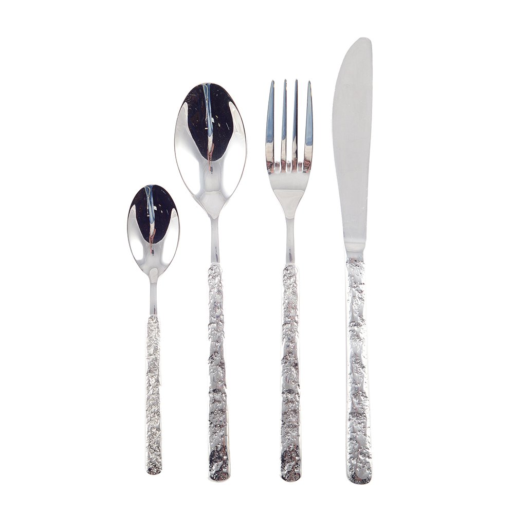 AULICA Besteckset 24-teilig | Silber