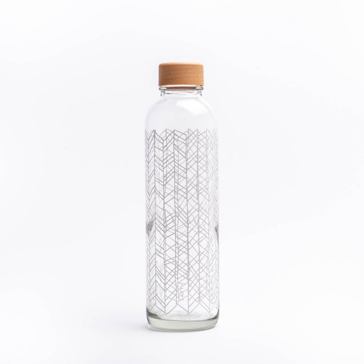 CARRY BOTTLES Glasflasche mit Verschluss "Structure of Life"| 0,7 l