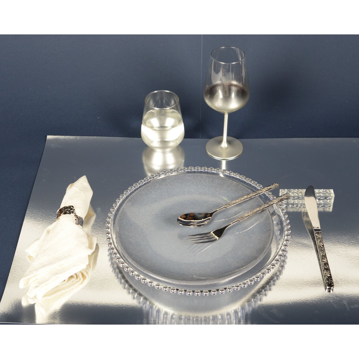 AULICA Besteckset 24-teilig | Silber
