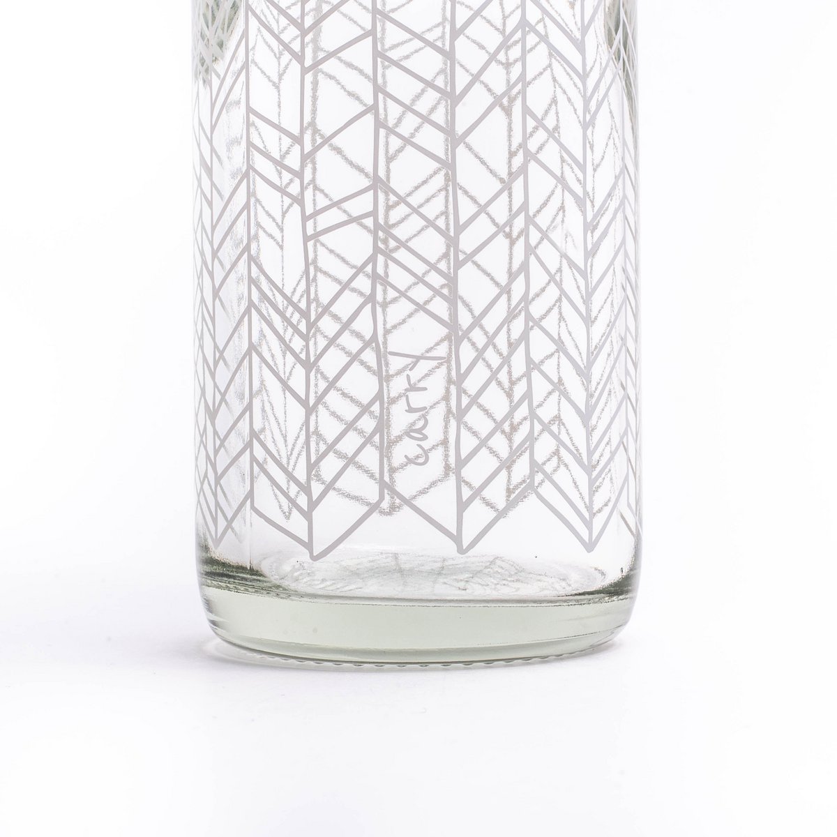 CARRY BOTTLES Glasflasche mit Verschluss "Structure of Life"| 0,7 l