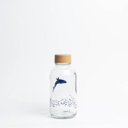 CARRY BOTTLES Glasflasche "Ocean Lover" | 0,4 l