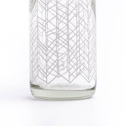 CARRY BOTTLES Glasflasche mit Verschluss "Structure of Life"| 0,7 l